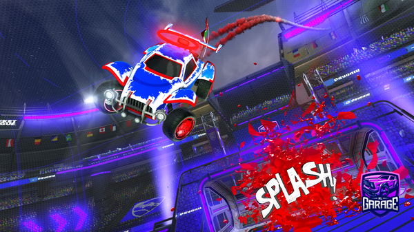 A Rocket League car design from mashari1v3ko