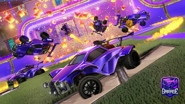 A Rocket League car design from Freestyling-Diamond