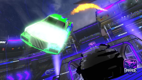 A Rocket League car design from BurtQWERT