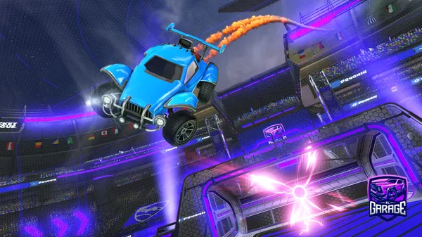 A Rocket League car design from mount667