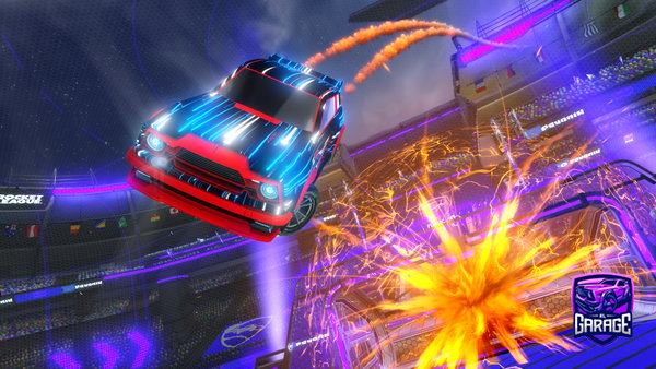 A Rocket League car design from Elijahs14