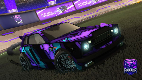 A Rocket League car design from azzyro