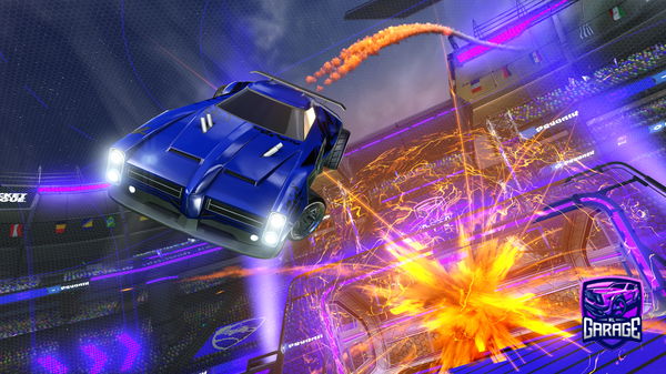 A Rocket League car design from preztigebubz