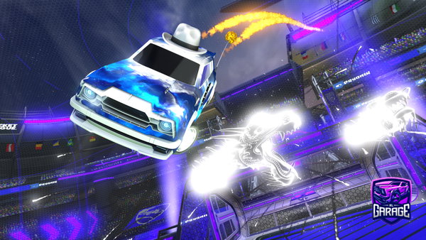 A Rocket League car design from Laeloth