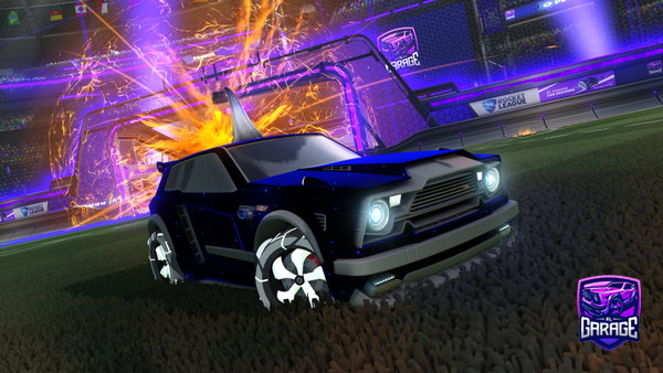 A Rocket League car design from XproH709