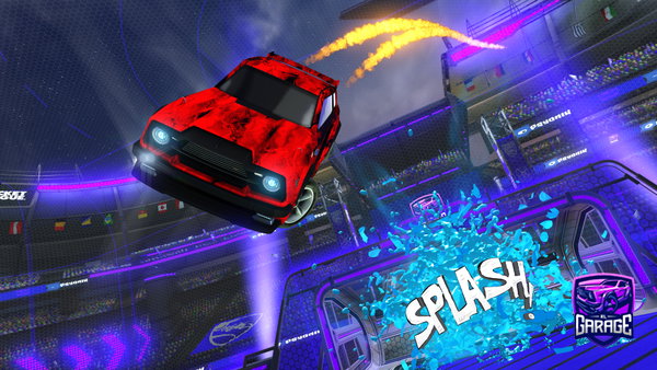 A Rocket League car design from BlackHoleYT_Shop