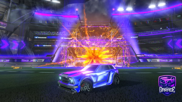 A Rocket League car design from PHXmaritokakeito
