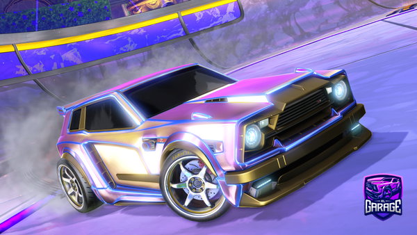A Rocket League car design from Relegence