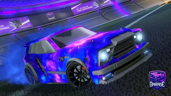 A Rocket League car design from Zaxonius