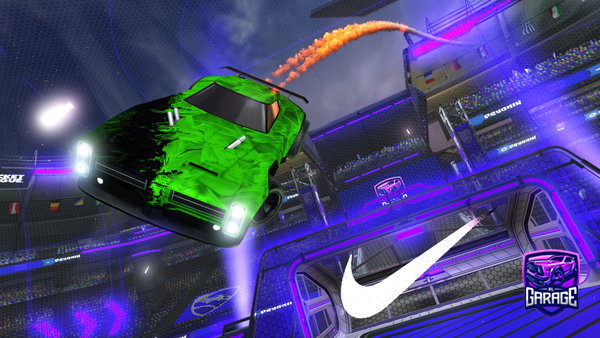 A Rocket League car design from IkBenCooler