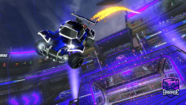 A Rocket League car design from Rhil