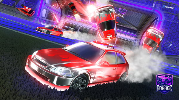 A Rocket League car design from TropicalXCIX