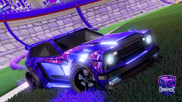 A Rocket League car design from BL4CK_N01R_RS