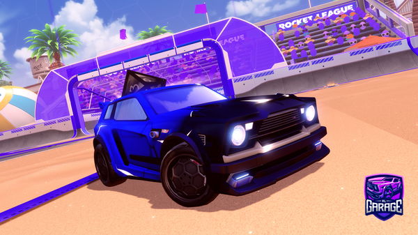 A Rocket League car design from Hippolytejvjg