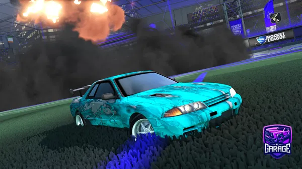 A Rocket League car design from McBigTony