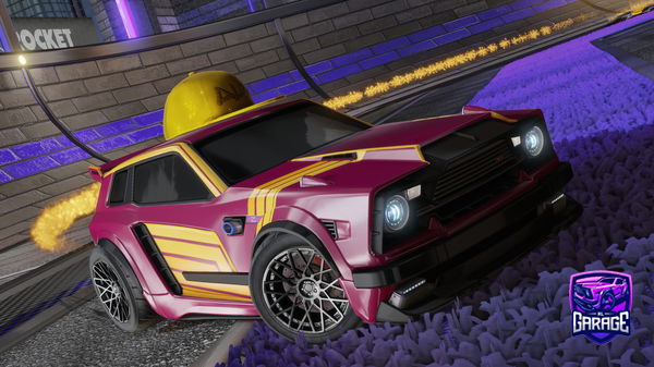 A Rocket League car design from rxj_rl