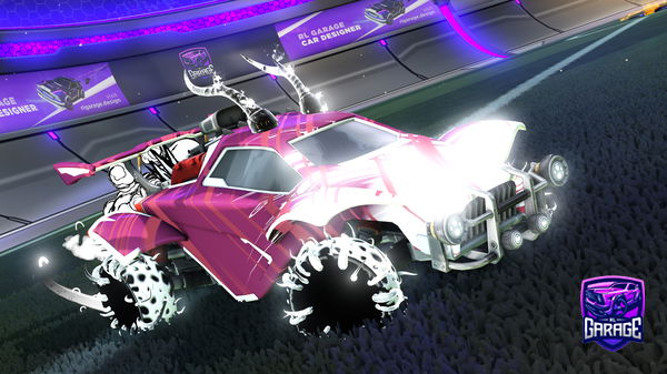 A Rocket League car design from Pliazok