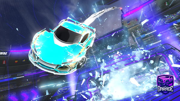 A Rocket League car design from 1320vi