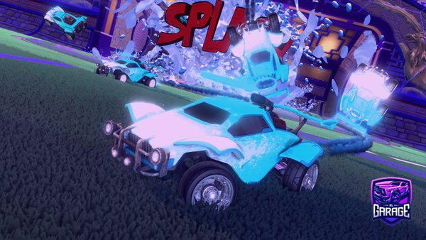 A Rocket League car design from Imhereforthequicksell