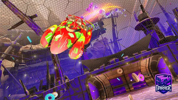 A Rocket League car design from Slime-rancher