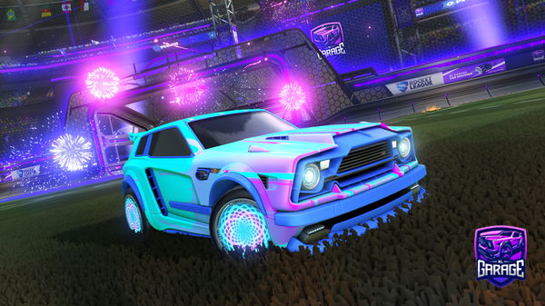 A Rocket League car design from Sakfzsaleh