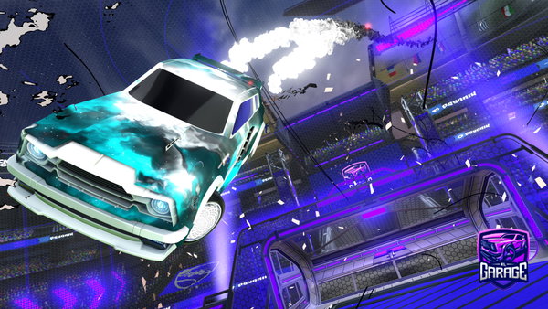 A Rocket League car design from Pilu