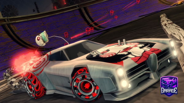 A Rocket League car design from korta