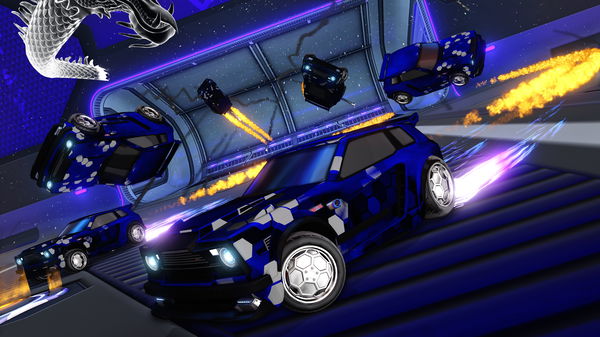 A Rocket League car design from EyedMarrow0554