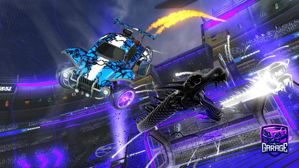 A Rocket League car design from LaLuge