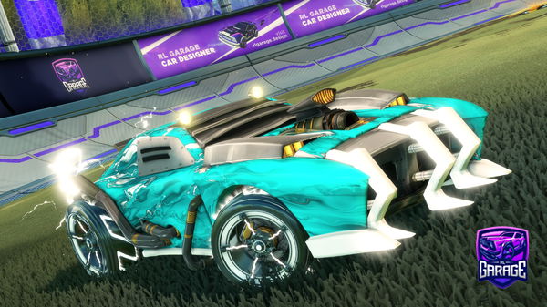 A Rocket League car design from TheGreatKelatore