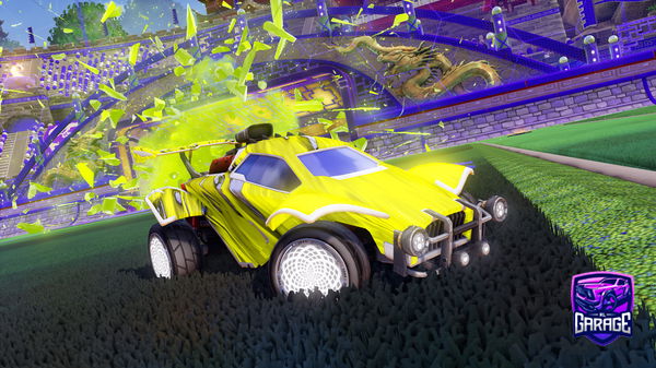 A Rocket League car design from KayakBackwards