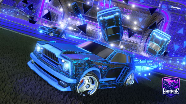 A Rocket League car design from AspectSnow