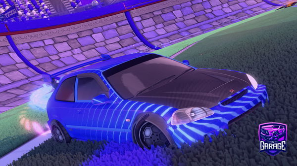 A Rocket League car design from dapit