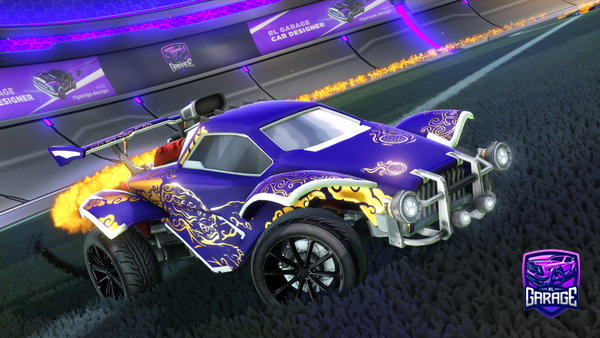 A Rocket League car design from Mister-sushi