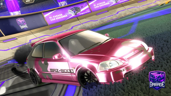 A Rocket League car design from Mando05
