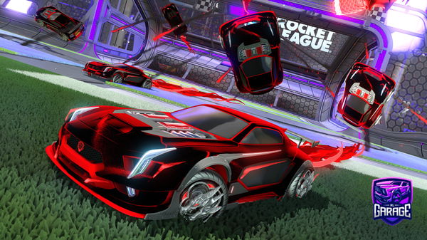 A Rocket League car design from Plyons09