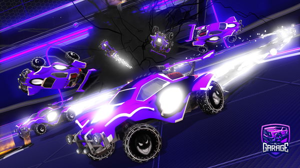 A Rocket League car design from Shooteo2313