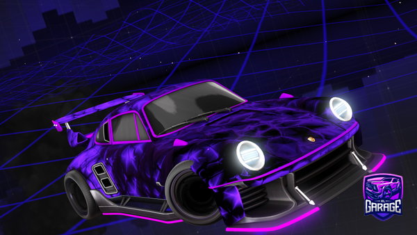 A Rocket League car design from Step-Cv