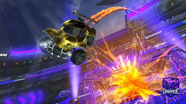 A Rocket League car design from Lele072012