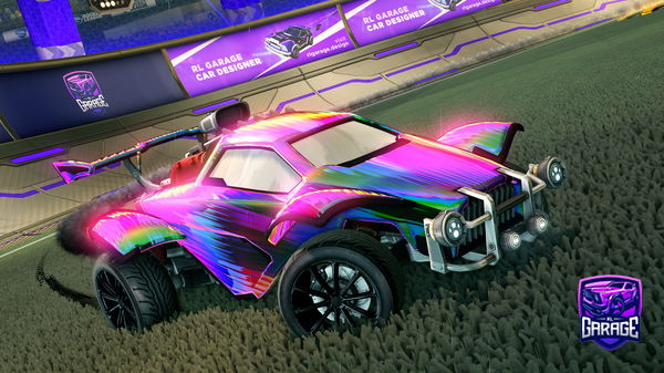 A Rocket League car design from vik_gg
