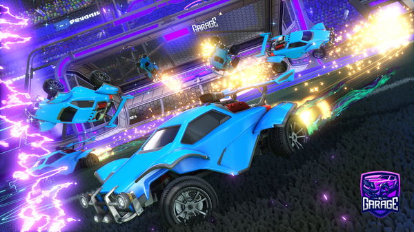 A Rocket League car design from SpoodsterB0i