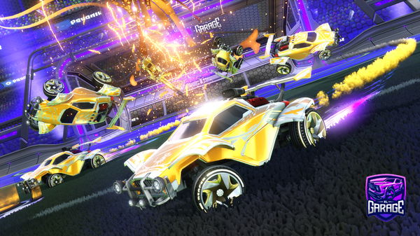A Rocket League car design from iceytea