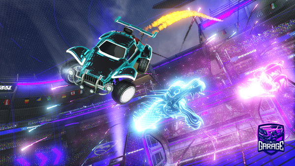 A Rocket League car design from Ironblast