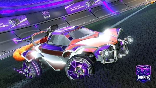 A Rocket League car design from BrixRL