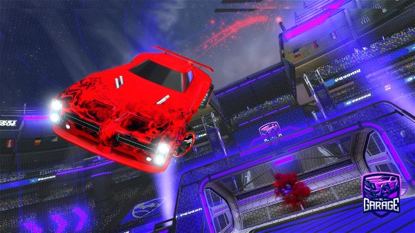 A Rocket League car design from Nutellagangster