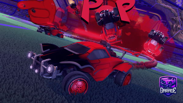 A Rocket League car design from SkiriaSdk