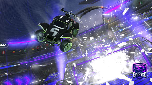 A Rocket League car design from Skxtlez