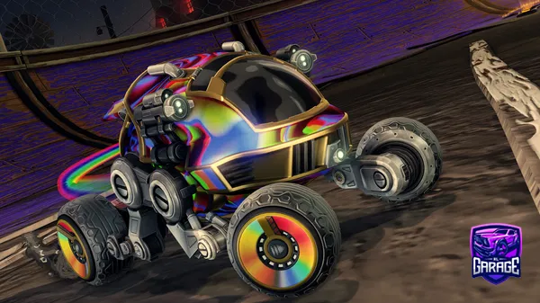 A Rocket League car design from Epic_Shames