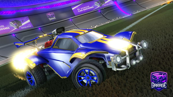 A Rocket League car design from Fazebuffets5