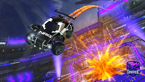 A Rocket League car design from MAHAMADXG